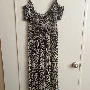 Off the Shoulder Maxi Jumpsuit